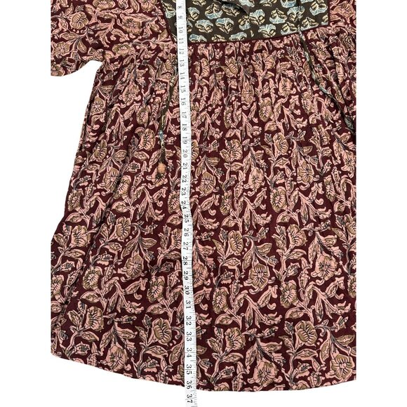 Natural Life Boho Floral Dress Womens Rayon Size XL NEW - Picture 5 of 7